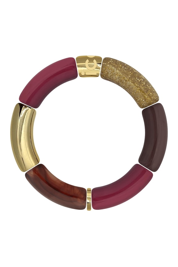 - ICE - Ice Jewelry Bella Bracelet - Burgundy gold Fashion Bracelet for Women (023546) - Splash-Proof - Sober, Chic, Elegant Bracelet - 160 to 230 mm Length