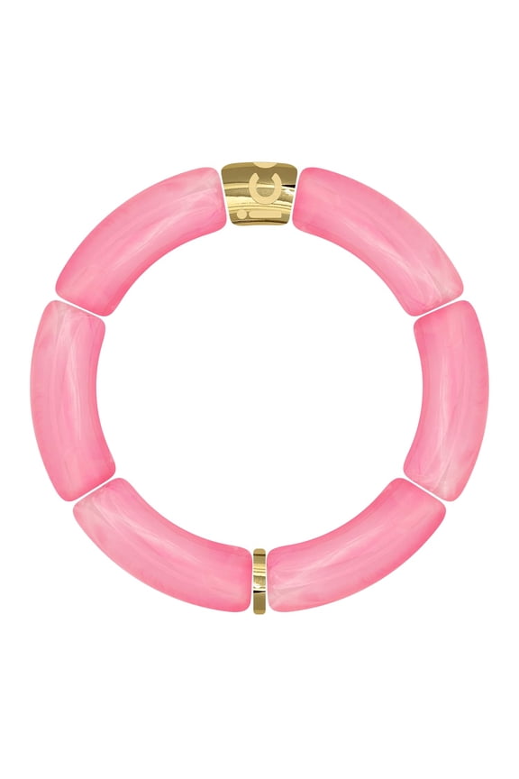 - ICE - Ice Jewelry Bella Bracelet - Full pink Fashion Bracelet for Women (023555) - Splash-Proof - Sober, Chic, Elegant Bracelet - 160 to 230 mm Length