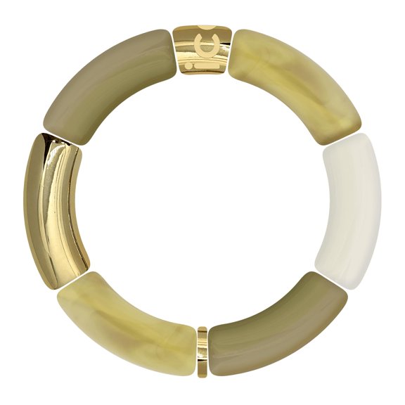 ICE-WATCH - ICE - Ice Jewelry Bella Bracelet - Khaki light green Fashion Bracelet for Women (023547) - Splash-Proof - Sober, Chic, Elegant Bracelet - 160 to 230 mm Length