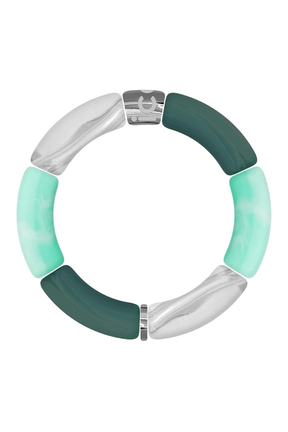 - ICE - Ice Jewelry Bella Bracelet - Turquoise green Fashion Bracelet for Women (023553) - Splash-Proof - Sober, Chic, Elegant Bracelet - 160 to 230 mm Length