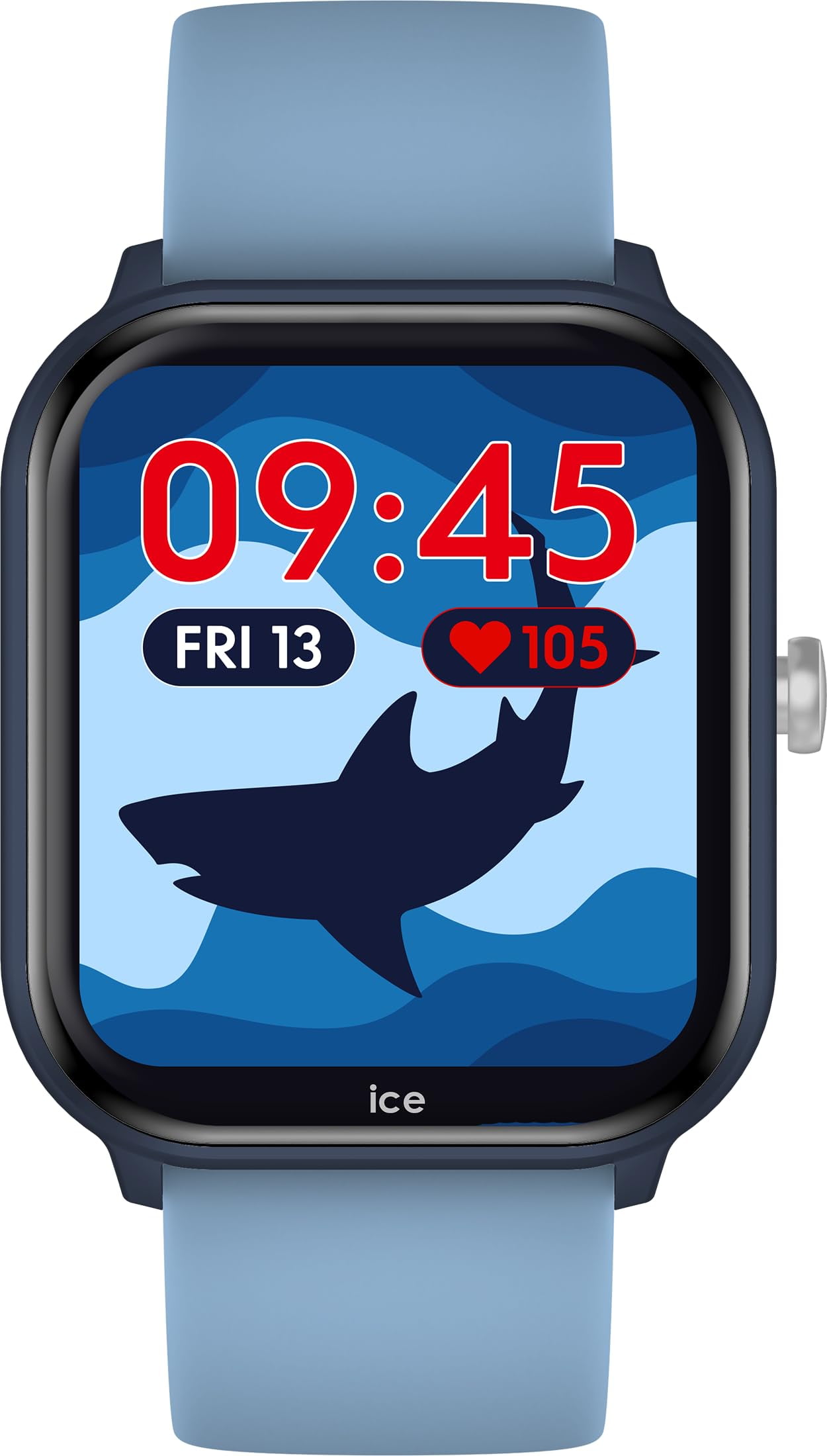 ICE-WATCH Ice Smart Junior Square Blue Connected Watch for