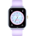 thumbnail image 1 of ICE-WATCH - Ice Smart Junior 2.0 - Square Soft Blue Connected Watch for Children with Purple Silicon Strap - 022800 (1,75 Inches) - iOS, Android Water Resistant Smartwatch - Music Control, Games, 1 of 9