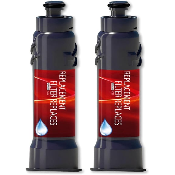 ICE2 F2WC9I1 ICE Maker Filter Replacement, Compatible with ice2 F2WC9I1 W10565350, W10480323, Used in 50 Ib Ice Maker Machines (2 Pack)