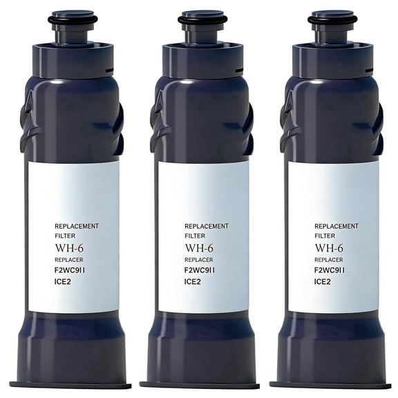 ICE2 F2WC9I1 ICE Maker Filter Replacement, Compatible with ice2 F2WC9I1 W10565350, W10480323, 3 PCS