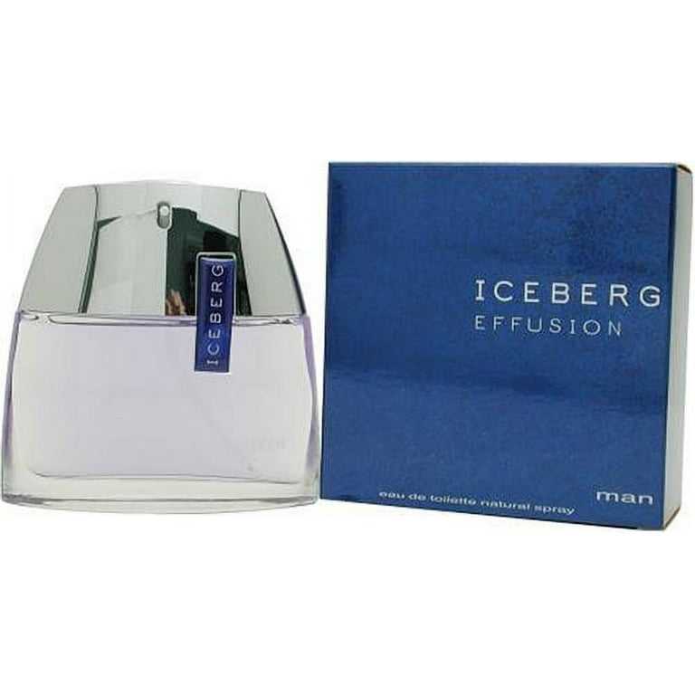 ICEBERG EFFUSION De Iceberg Toilette Men for Spray Eau by 2.5 oz