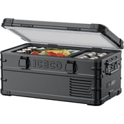 ICECO APL20 12 volts Refrigerator, 21 Qts Aluminum Portable Freezer, Electric Cooler with SECOP Nano Compressor, Car Fridge,4 68