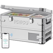 ICECO APL35 12 volt Car Refrigerator, 37 Quart Light Duty Aluminum Portable Fridge Freezer, Secop Nano Compressor