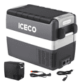 thumbnail image 1 of ICECO JP40 12V Car Refrigerator, 42 Quart Portable Freezer fridge with 5 Year Warranty Secop Compressor,Compact Electric Cooler for Car & Home Use, 0℉～50℉, DC 12/24V, AC 110/240V, 1 of 9