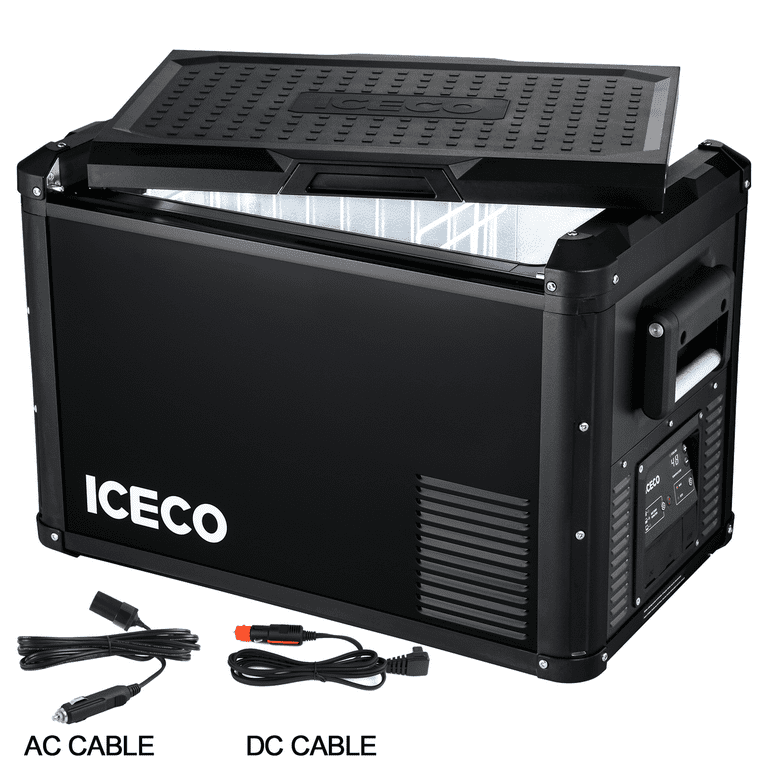 ICECO VL45 ProS 47 Quarts Portable Fridge, Multi-directional Lid
