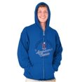 thumbnail image 1 of ICEE American Classic Bear Mascot Zip Up Hoodie Men's Women's Brisco Brands M, 1 of 6