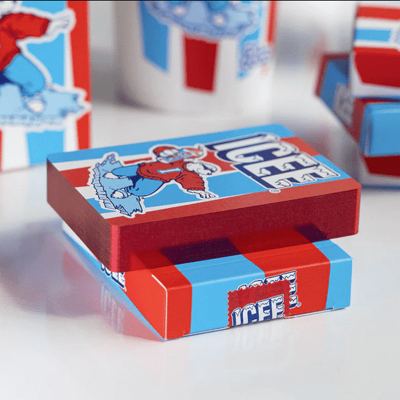 ICEE™ BEAR LIMITED GILDED EDITION PLAYING CARDS-Red by Fulton