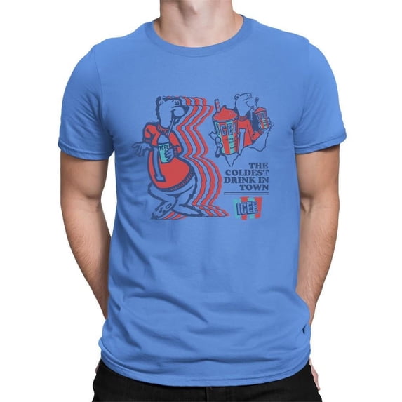 ICEE Retro Vibes - The Coldest Drink In Town Graphic Men's T-shirt