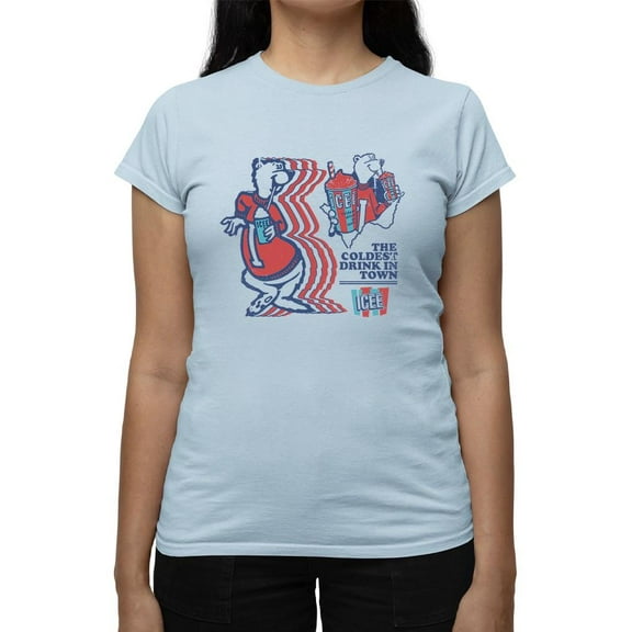 ICEE Retro Vibes - The Coldest Drink In Town Graphic Women's T-shirt