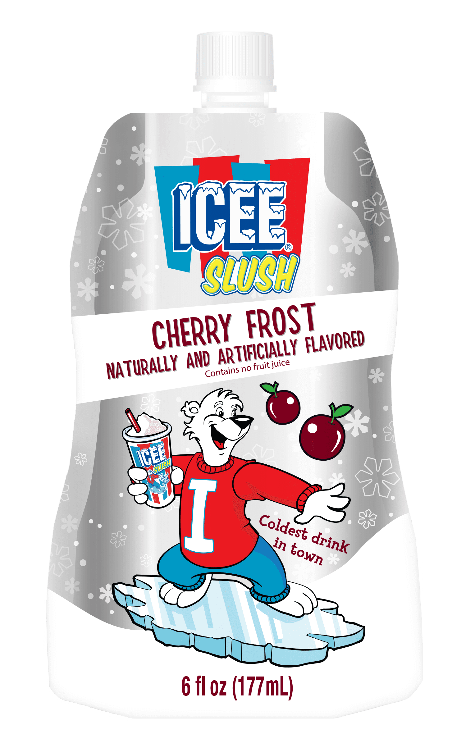 ICEE Slush Cherry 6 oz Drink Pouch