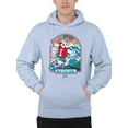 thumbnail image 1 of ICEE Surfing Wave Vibes - Cool Graphic Design Men's Hoodie, 1 of 4