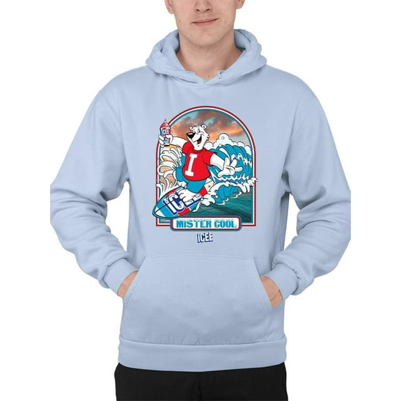 ICEE Surfing Wave Vibes - Cool Graphic Design Men's Hoodie