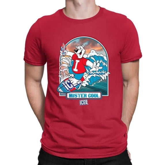 ICEE Surfing Wave Vibes - Cool Graphic Design Men's T-shirt