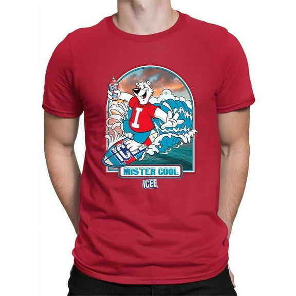 ICEE Surfing Wave Vibes - Cool Graphic Design Men's T-shirt