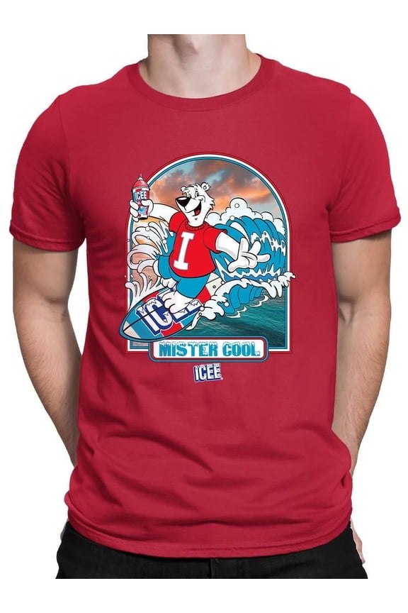 ICEE Surfing Wave Vibes - Cool Graphic Design Men's T-shirt