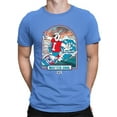 thumbnail image 1 of ICEE Surfing Wave Vibes - Cool Graphic Design Men's T-shirt, 1 of 4