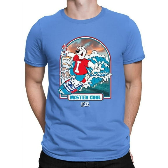 ICEE Surfing Wave Vibes - Cool Graphic Design Men's T-shirt