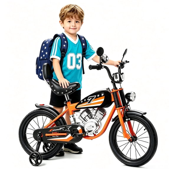 ICEELF 12 inch Kids Bike for Boys & Girls Ages 2-9, Bicycle with Training Wheels, Multi Color
