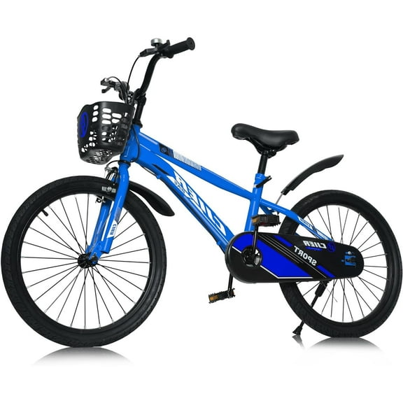 Pipleo 20" Kids Bikes for Girls and Boys, Kids' Bicycles with Kickstand, Ages 7-13 Years