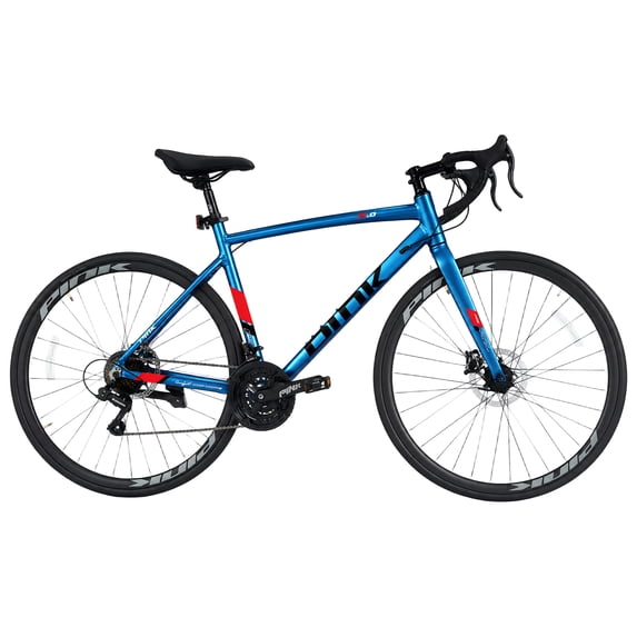 ICEELF 700C Road Bike, 21-Speed Shimano Drivetrain, Lightweight Aluminum Frame, City Commuter Sport Bike for Men and Women