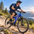 thumbnail image 1 of ICEELF Boys & Girls Mountain Bike Ages 6-15, 20/24 inch 7-Speed Bike with Dual Suspension, Dual Disc Brakes & High-Carbon Steel Frame, 1 of 11