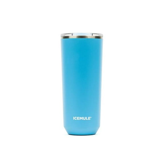 ICEMULE 1420-BLUE 24 oz Stainless Steel Tumbler, Blue