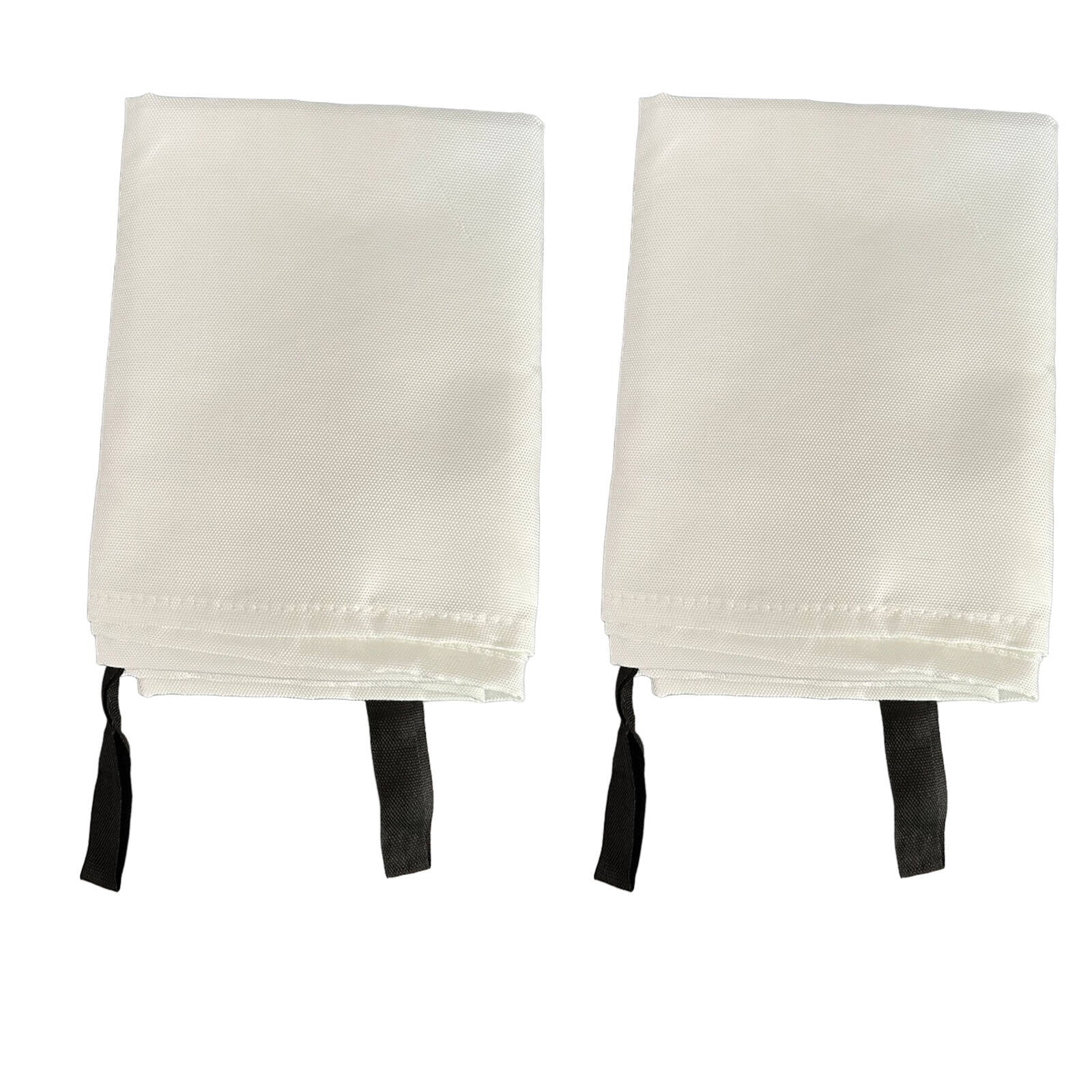 ICERUN 2 Pcs Fire Blanket,Optional Double-Sided Silicone Coating ...