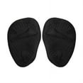 thumbnail image 1 of TELOLY 2 Pcs Insoles for Heels,Ergonomic Heel Pads,Sweat-Absorbing Foot Inserts for Women,Black, 1 of 3