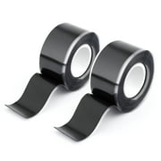 ICERUN 2 Rolls Self Fusing Silicone Tape,1 Inch x 10ft Hose Repair Tape Waterproof Silicone Sealing Tape Pipe Repair Tape Self Fusing Rescue Tape for Plumbing Electrical Cables