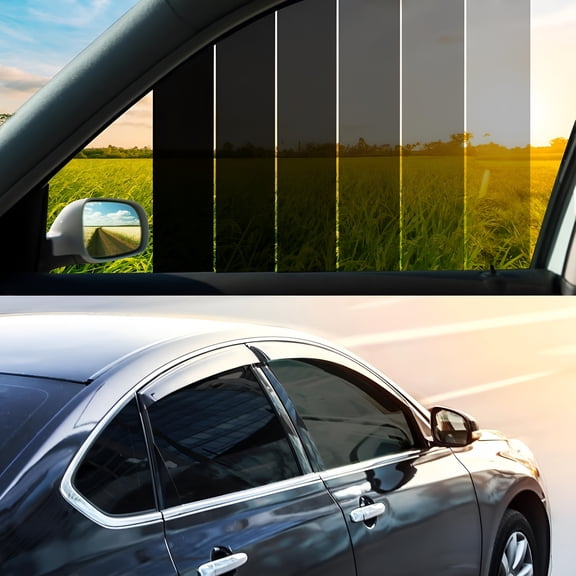 ICERUN 20% VLT Ceramic Car Window Tint Film (20" x 20FT) - Heat & Glare Reduction,Blocks UV & IR Rays,Scratch Resistant,Privacy Car Window Tint Fit for Sedan SUV