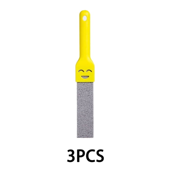 ICERUN 2026 New 4Pcs Pumice Stone,Pumice Stone Piedra Pomez,Eco-Friendly Deep Cleaning Power Scouring Stick,Pumiey,Yellow