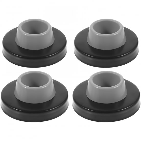 ICERUN 2026 New 4Pcs Wall Door Stoppers Door Wall Protectors Wall Mounted Door Bumpers Door Stops for Home, Office, Hallway, Door Protection, Wall Damage Prevention, Furniture Care