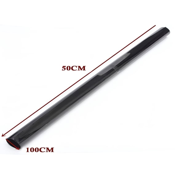 ICERUN 2026 New Dark Black Window Tint Film,100X50Cm,20% Solar Protection for Cars,Trucks,Suvs,Vans