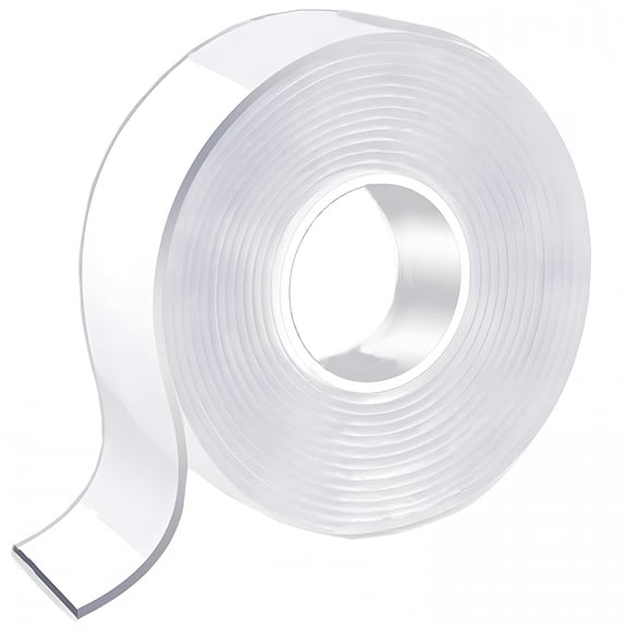 ICERUN 2026 New Double Sided Tape Heavy Duty(Extra Large 198Inch),Multipurpose Removable Clear&Tough Mounting Tape Sticky Adhesive,Reusable Strong Wall Tape Picture Hanging Strips Poster Carpet Tape