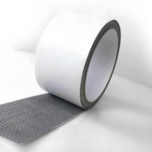 ICERUN 2026 New Mesh Self-Adhesive Window Door Screen Patch Repair Kit Black Hole Repair Tape, for Windows, Doors, Screens, Home, Repair, Diy, Outdoor, Quick Fixes