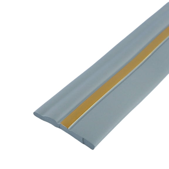 ICERUN 2026 New Peel and Stick Wall Molding,Waterproof and Oil-Resistant Surface Baseboard Trim,Enhanced Durability Design Self-Adhesive Backing Feature Trim Strips,Grey Gold,3.85*196.8*0.4In