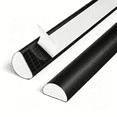 ICERUN 20Ft Weather Stripping Door Seal, Self-Adhesive Pu D-Shaped Seal ...