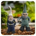 thumbnail image 1 of ICERUN 2Pcs Garden Gnomes,Resin Gnome Elf Fairy Garden Accessories,Fine Surface Texture Garden Statues for Outside,Style3, 1 of 7