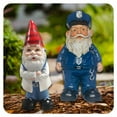 thumbnail image 1 of ICERUN 2Pcs Garden Gnomes,Resin Gnome Elf Garden Statues,Lawn Corner Dwarf Gnomes Decorations for Yard,Style6, 1 of 7