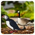 thumbnail image 1 of ICERUN 2Pcs Garden Statues,Acrylic Puffin and Canada Goose Sculpture Garden Decorations,Delicate Carving Poultry Outdoor Statues,Style1, 1 of 7