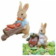 thumbnail image 1 of ICERUN 2Pcs Garden Statues,Resin Rabbit Sculpture Garden Decorations,Rustic Charm Outdoor Statues,Style5, 1 of 7