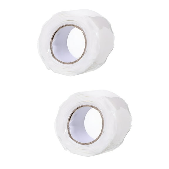 ICERUN 2026 New 2Pcs Sealing Tape Waterproof Flex Rubberized Seal Tape Plumber Sealant Tape for Plumbing,Pipes,Faucets,Bathroom,Kitchen,Leak Repair