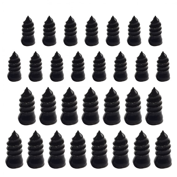 ICERUN 30Pcs Car Vacuum Tire Repair Nails Rubber Screw Nail Tire Repair Rubber Nail