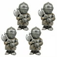 thumbnail image 1 of ICERUN 4Pcs Garden Gnomes,Resin Knight with Axe Sculpture Garden Decorations,Guardian Imagery Lawn Ornaments,Style1, 1 of 7