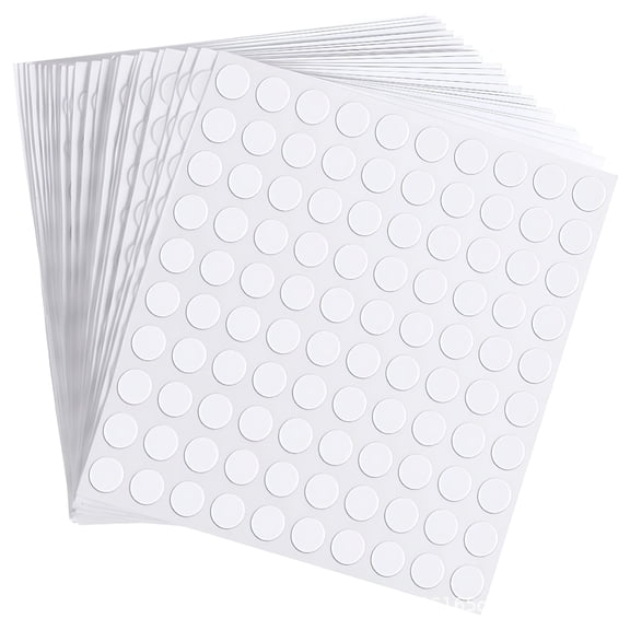 ICERUN 5 Sheets of Double Sided Tape Clear Paint Wall Adhesive Removable Tape