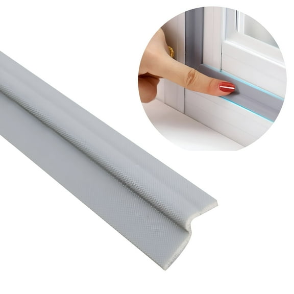 ICERUN 5m/16.5ft Weather Stripping Door Seal for Interior Doors,Soundproofing Window Seal Strip and T Shape Door Bottom Seal Strip